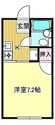 間取図画像 1K