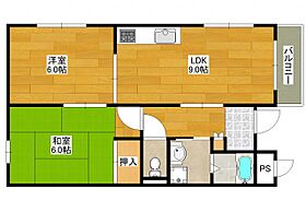 エランドール江坂  ｜ 大阪府吹田市江坂町3丁目（賃貸マンション2LDK・2階・51.30㎡） その2