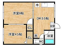 小文字ハイツ 2階