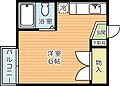 アロー安部山4階2.3万円
