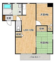 エヴァーグリーン紫の池 C棟 2階