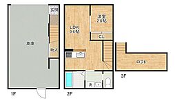 仮)ガレージアパート小倉南 B棟 2階