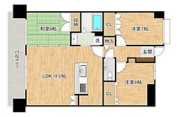 シャトレ大手町S棟 6階