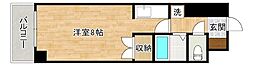 アクセス北方 ワンルームの間取図画像