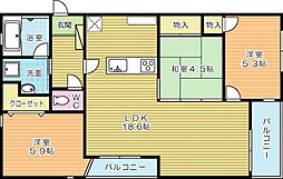 ニューガイアソラーレ葛原 3階/301