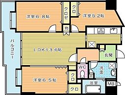 ニューサンリバー12番館 12階