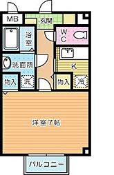 ヴィラージュD 2階