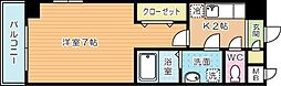 嵐山パレス 1Kの間取図画像