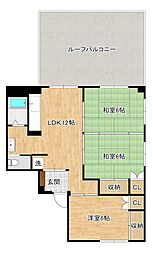 原ビル 3LDKの間取図画像