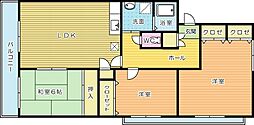 エル・スール湯川3番館 3LDKの間取図画像