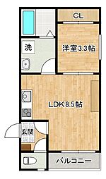 Tidy西小倉（タイディ西小倉） 1階