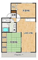 セジュールタカミ D棟 2階/201