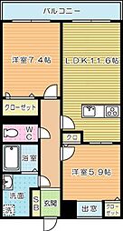MAST中井 A棟 3階