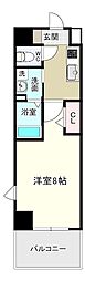 MDIProsperare北九州市立大学前 1Kの間取図画像