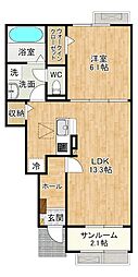 パークサイド小倉東II 1階