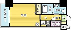 アンシャール 505 ｜ 福岡県北九州市小倉北区下到津１丁目3-5（賃貸マンション1K・5階・25.20㎡） その2