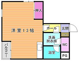 福岡県北九州市小倉北区馬借１丁目5-19（賃貸マンション1R・4階・35.00㎡） その2