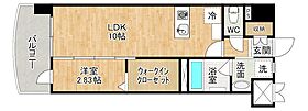 ざ・紫川さくら通り 206 ｜ 福岡県北九州市小倉北区馬借１丁目13-（賃貸マンション1LDK・2階・35.60㎡） その2