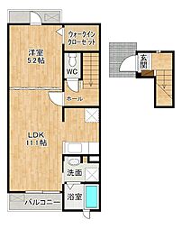 ラ・グリシーヌ 2階