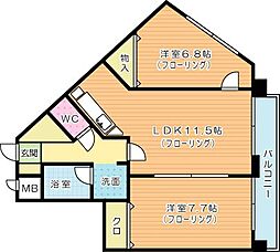 フィオレンティーナ 13階/1206