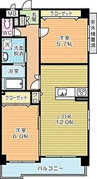 エルティアラ上富野II 3階