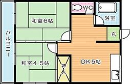 サウスタアパート 2階