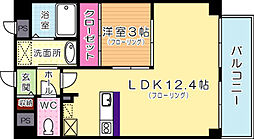 門司ポロニア 1LDKの間取図画像