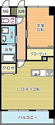 メディプラカーサ 1LDKの間取図画像