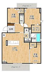 D-ROOM HILLS泉台(D-ROOMヒルズ泉台) 3階