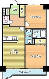 ニューシティアパートメンツ南小倉II 1階/112