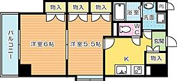 メゾン・プリエール 2Kの間取図画像