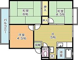 メイプルハイツ 2階