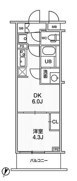 ＬＩＭＥ　ＲＥＳＩＤＥＮＣＥ　ＨＩＫＩＦＵＮＥ 209｜東京都墨田区東向島1丁目(賃貸マンション1DK・2階・25.96㎡)の写真 その2