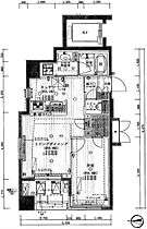 アーバンフィールド曳舟 604 ｜ 東京都墨田区堤通1丁目12-14（賃貸マンション1LDK・6階・43.88㎡） その2