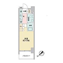 Ｌａ　Ｄｏｕｃｅｕｒお花茶屋I 702 ｜ 東京都葛飾区青戸4丁目2-4（賃貸マンション1K・7階・22.37㎡） その2