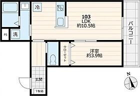 仮称ユアメゾン墨田 103 ｜ 東京都墨田区立花5丁目35-（賃貸マンション1LDK・1階・36.54㎡） その2