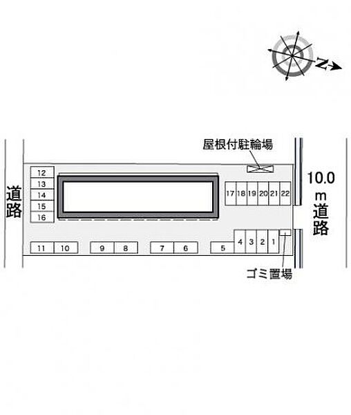 レオパレスキュルティ上林 209｜香川県高松市上林町(賃貸アパート1K・2階・28.02㎡)の写真 その3