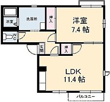 リベラ寺井　A棟 101 ｜ 香川県高松市寺井町1111-1（賃貸アパート1LDK・1階・43.42㎡） その2