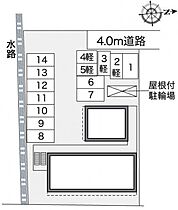 レオパレスＳ　ＣＯＵＲＴ 203 ｜ 香川県高松市木太町2387-8（賃貸アパート1K・2階・23.18㎡） その3