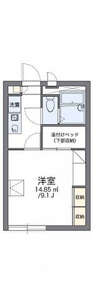レオパレスＡＳＴｃ．ＤＡ 204｜香川県高松市川島東町(賃貸アパート1K・2階・23.18㎡)の写真 その2