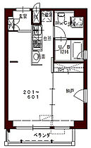 コリドールベルエア 301 ｜ 香川県高松市錦町1丁目11-21（賃貸マンション1LDK・3階・33.49㎡） その2