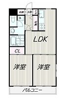 東京都目黒区目黒2丁目（賃貸マンション2LDK・1階・49.57㎡） その2