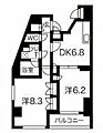 クレイシア戸越公園5階19.7万円