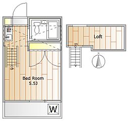 間取図画像 ワンルーム
