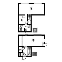 ザクラスグランドレジデンス 1LDKの間取図画像