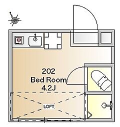 間取図画像 ワンルーム