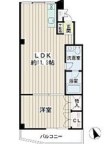 東京都大田区田園調布本町（賃貸マンション1LDK・3階・42.46㎡） その2