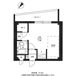 間取図画像 ワンルーム