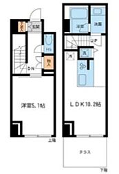 レジデンス雪が谷大塚 1LDKの間取図画像
