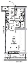 RELUXIA西馬込 1Kの間取図画像